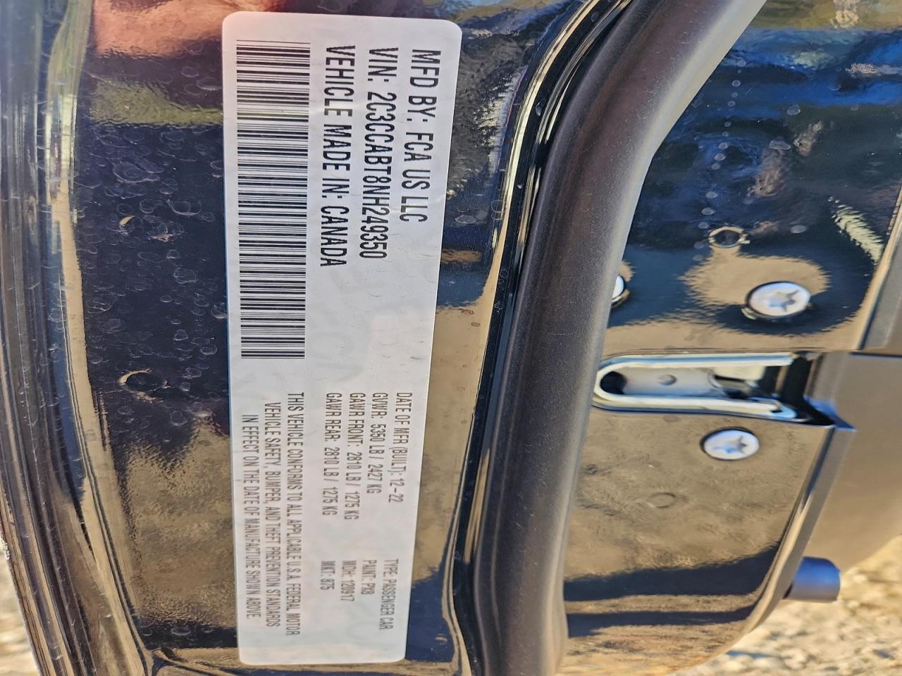 2022 CHRYSLER 300
