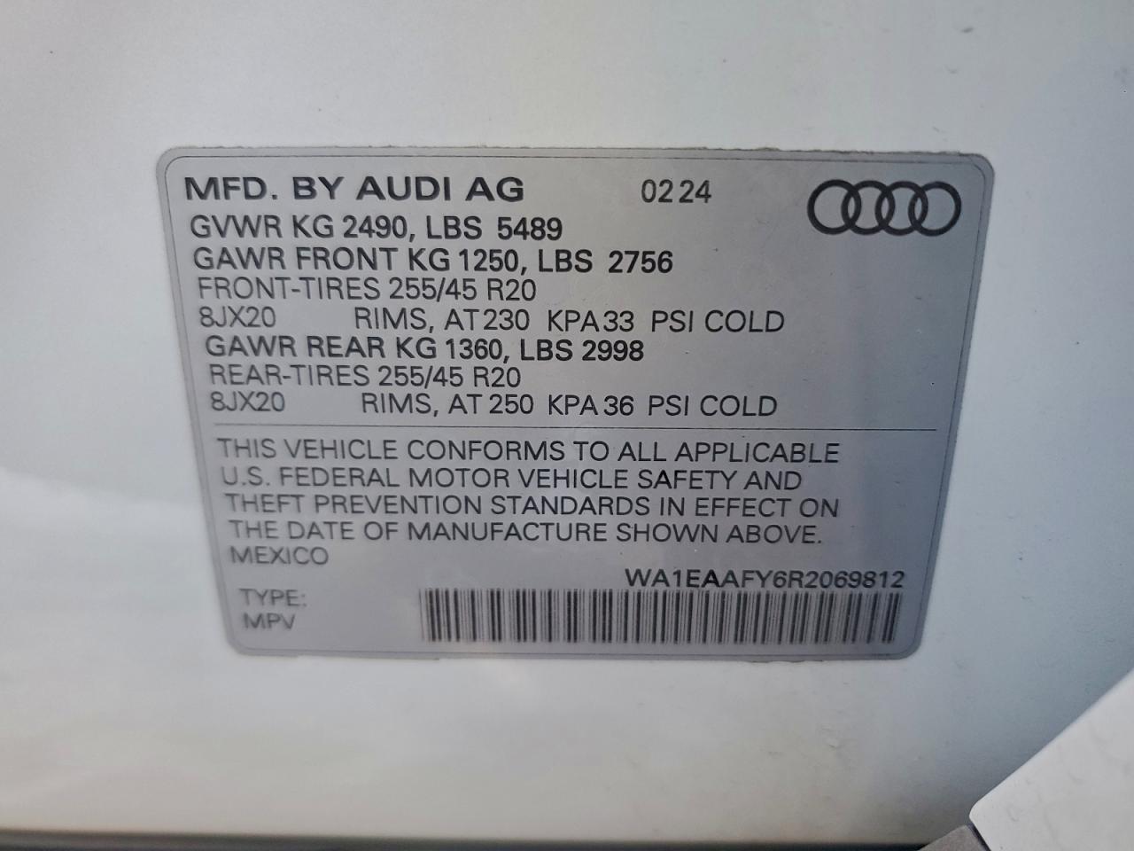 2024 AUDI Q5