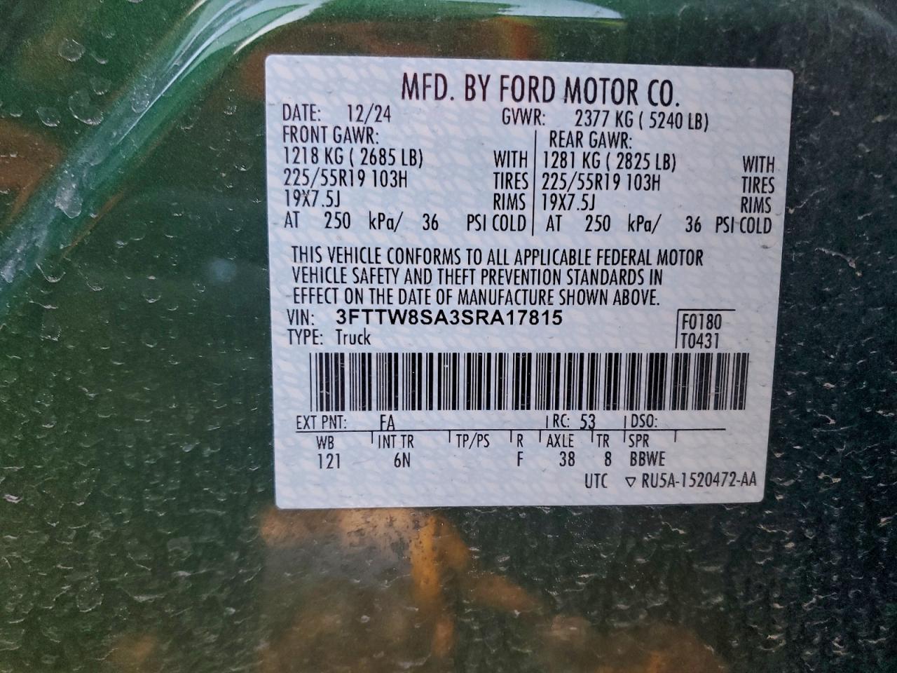 2025 FORD Maverick