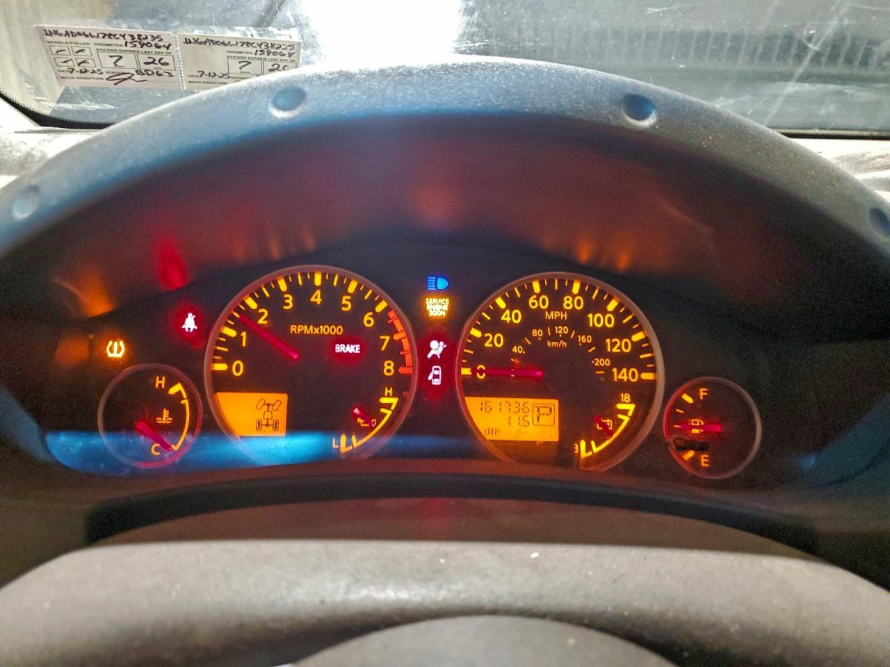 2008 NISSAN Frontier