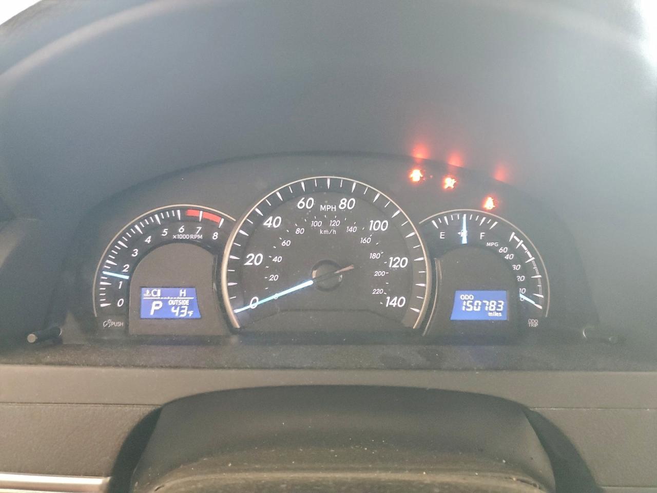 2012 TOYOTA CAMRY