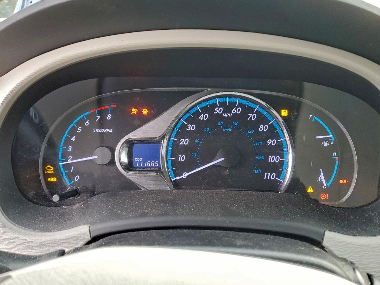 2012 TOYOTA SIENNA