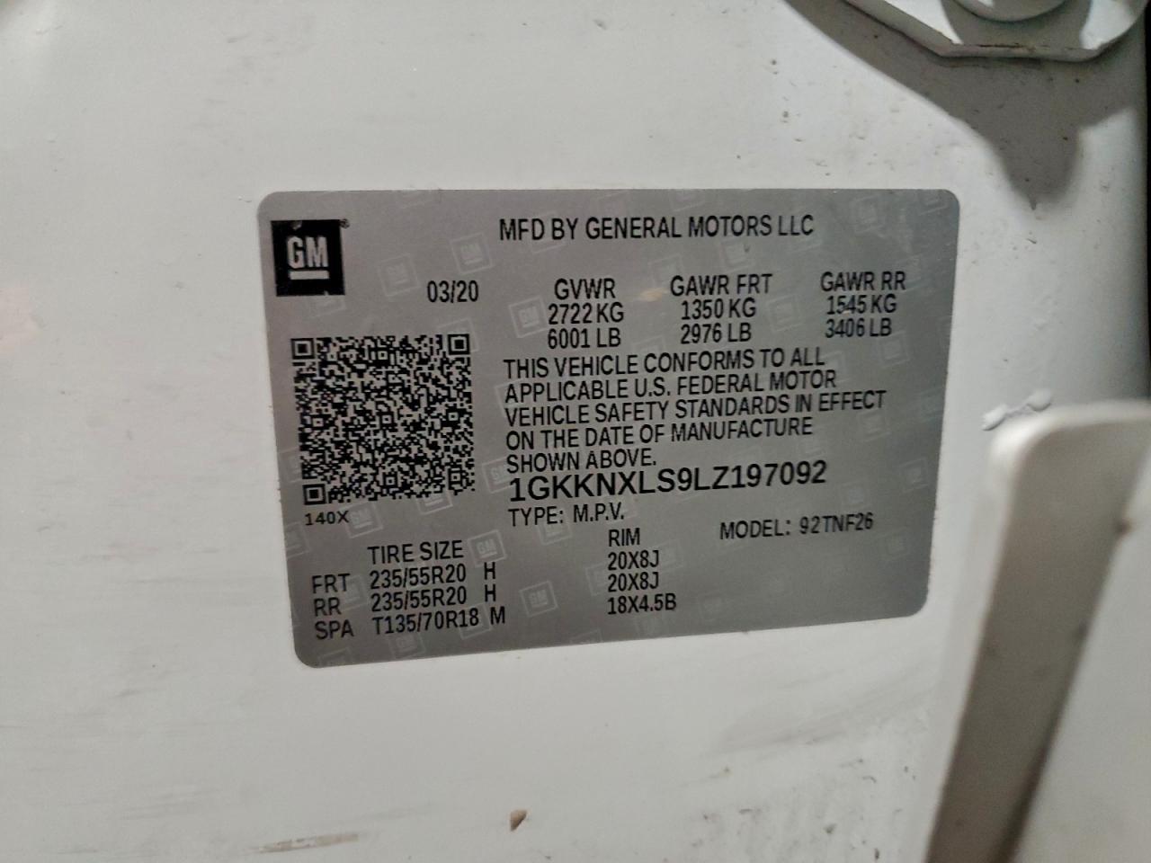 2020 GMC ACADIA