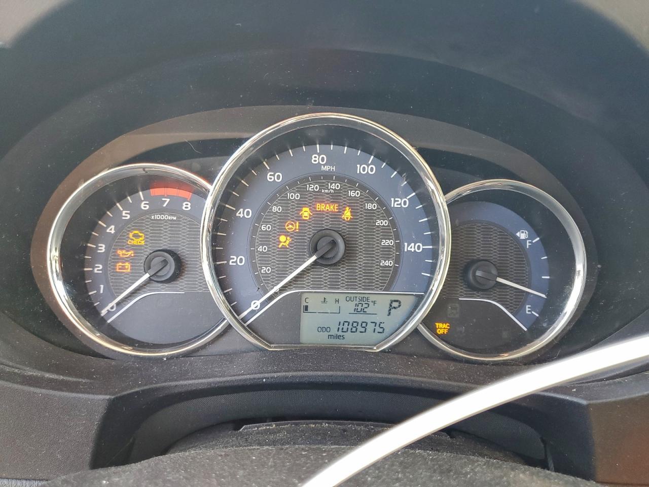 2016 TOYOTA COROLLA