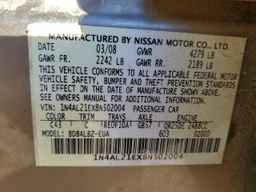2008 NISSAN ALTIMA