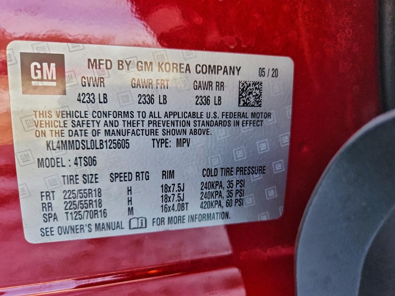 2020 BUICK Encore GX