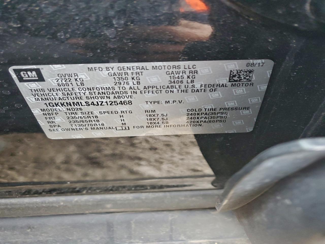 2018 GMC ACADIA