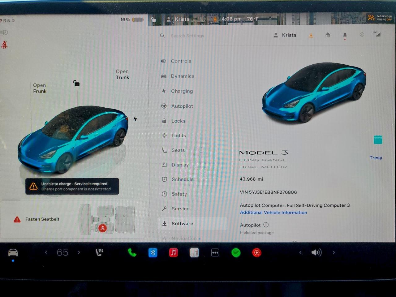 2022 TESLA MODEL 3