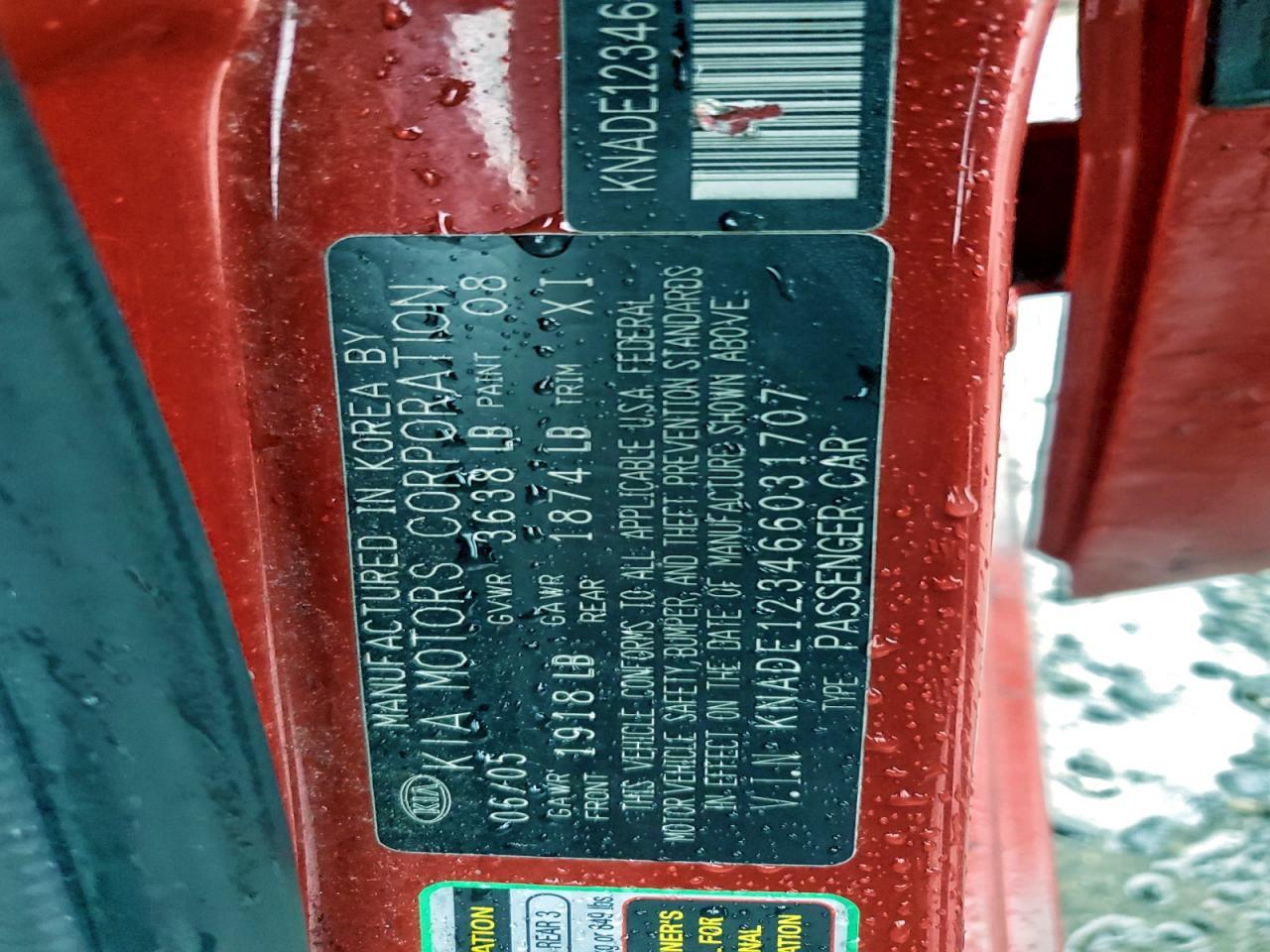 2006 KIA RIO