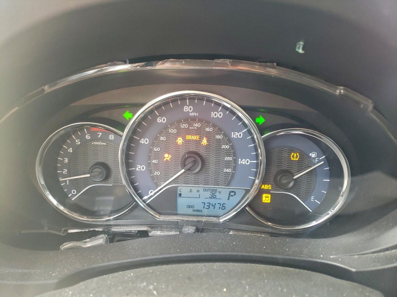 2016 TOYOTA COROLLA