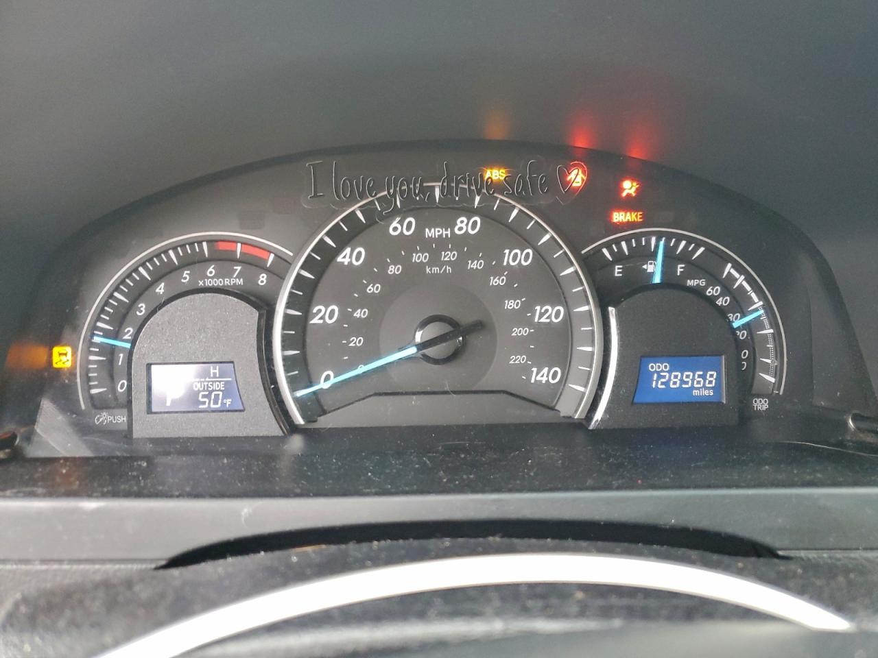 2013 TOYOTA CAMRY