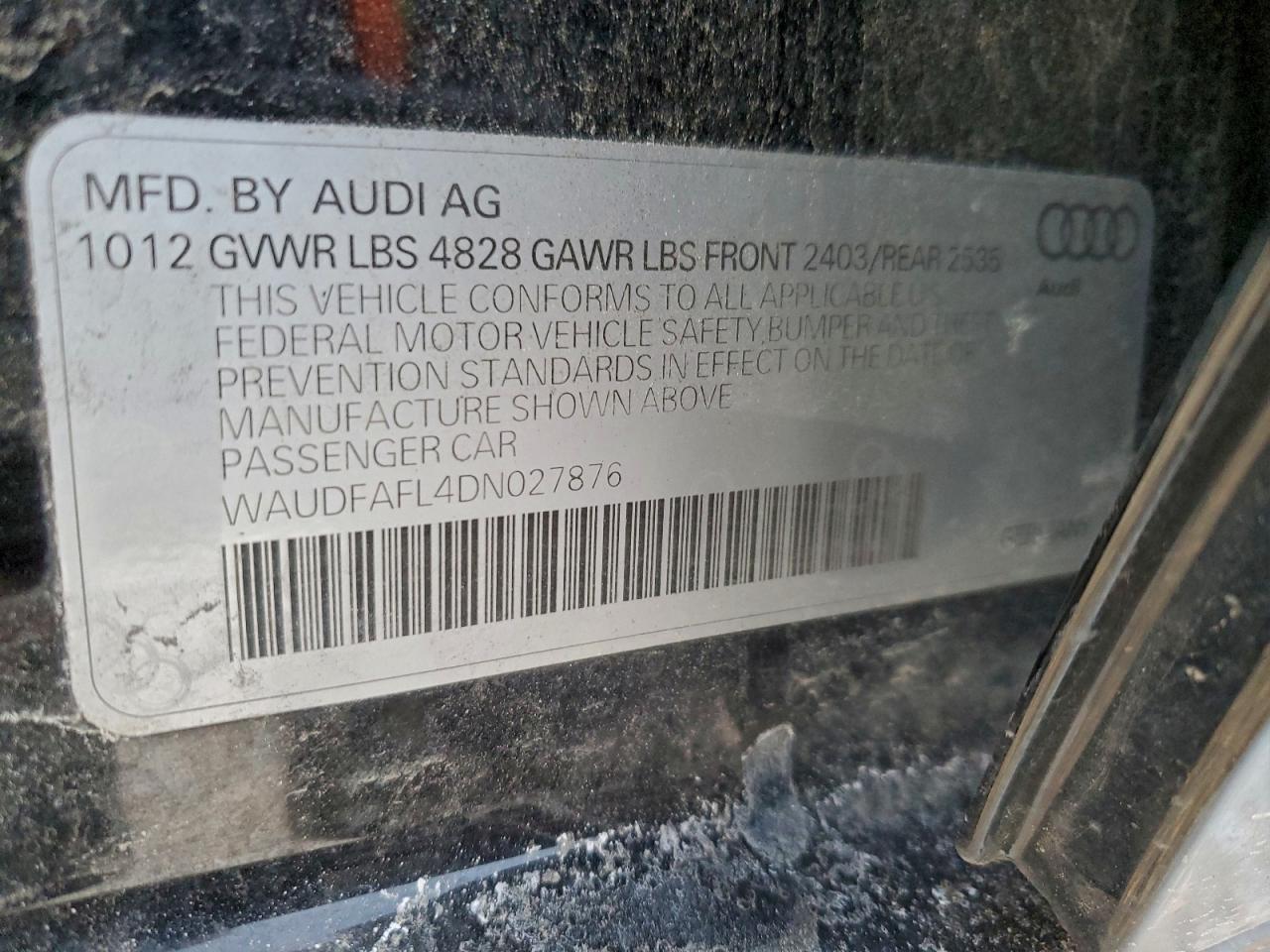 2013 AUDI A4