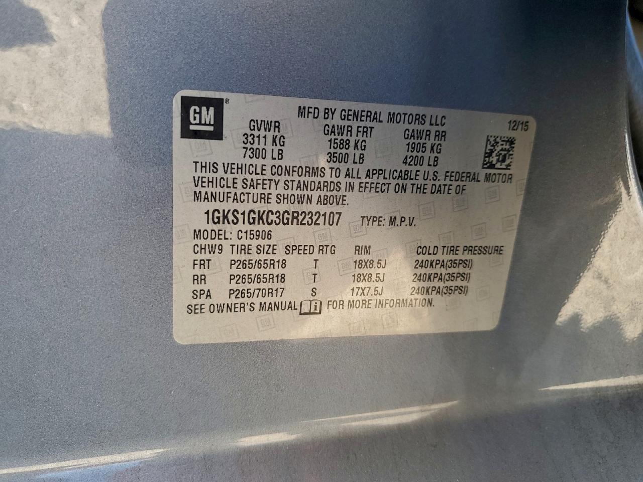2016 GMC Yukon XL
