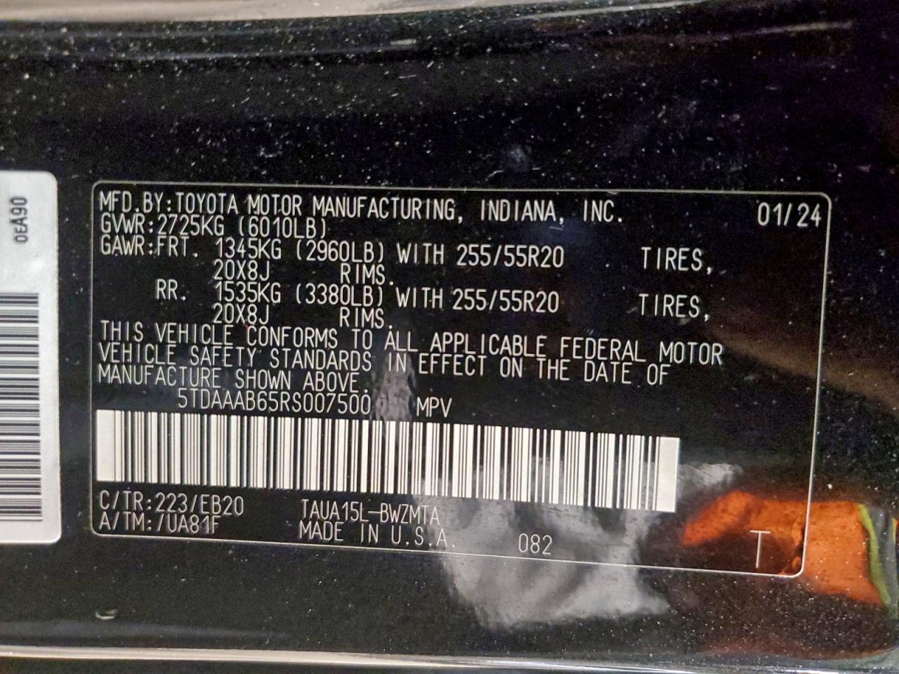 2024 LEXUS TX 350