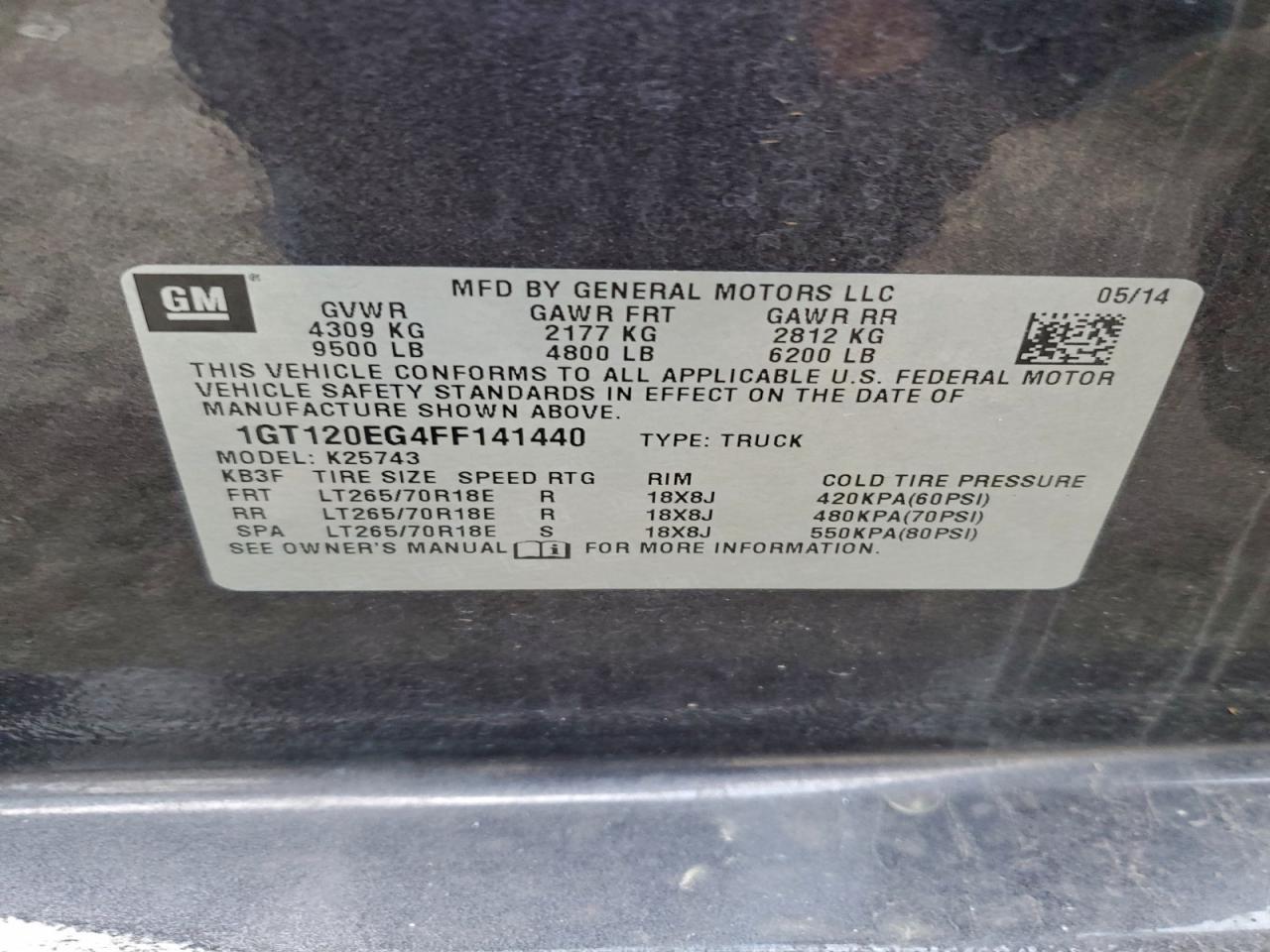 2015 GMC Sierra