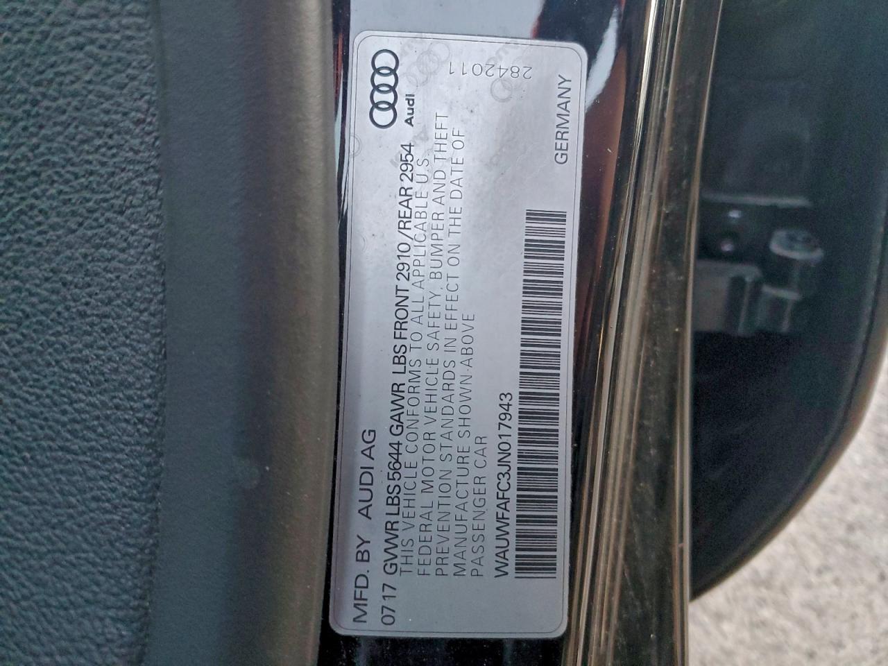 2018 AUDI S7