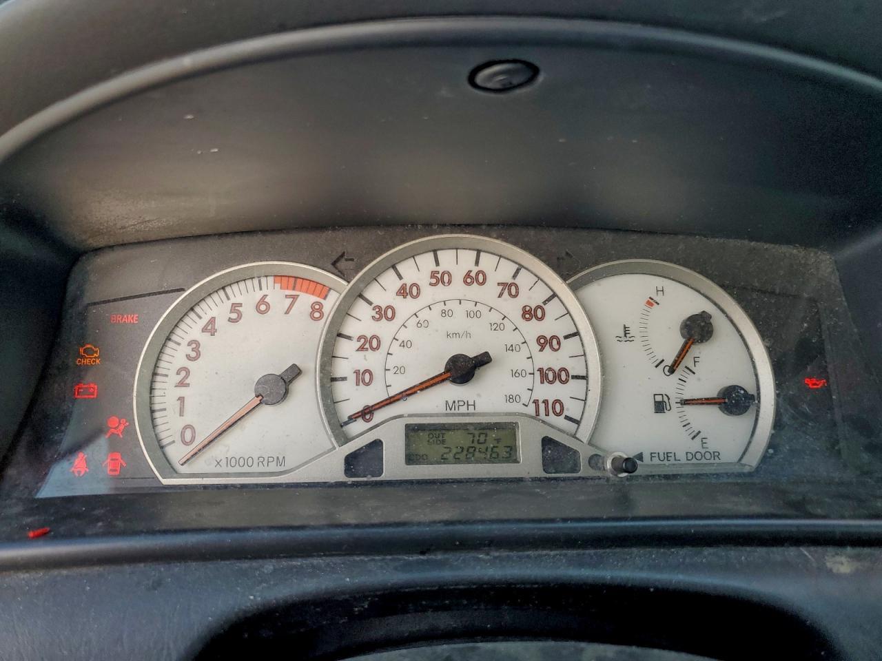 2005 TOYOTA COROLLA