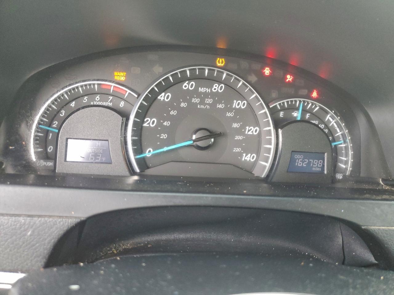 2012 TOYOTA CAMRY