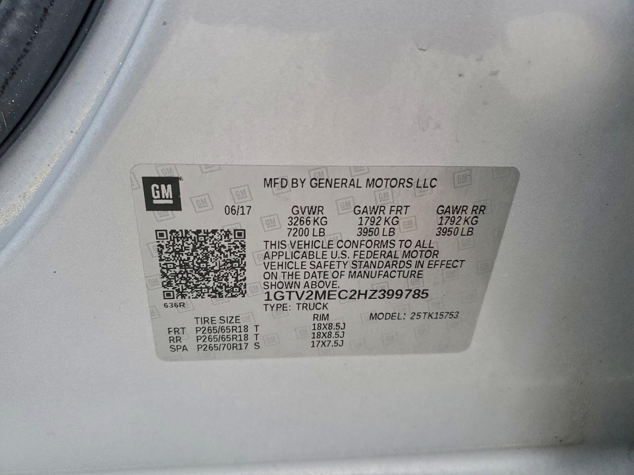 2017 GMC Sierra