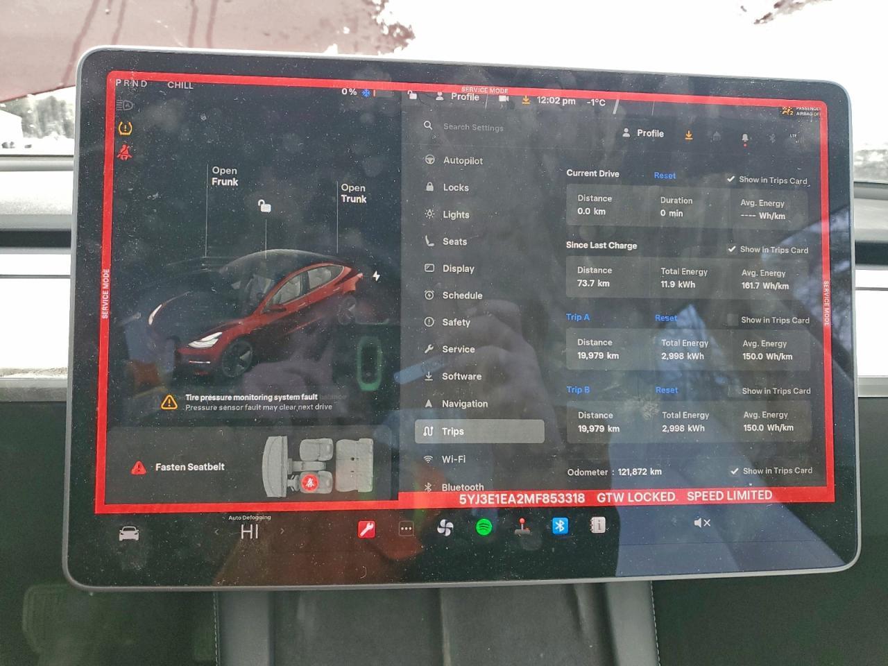 2021 TESLA MODEL 3