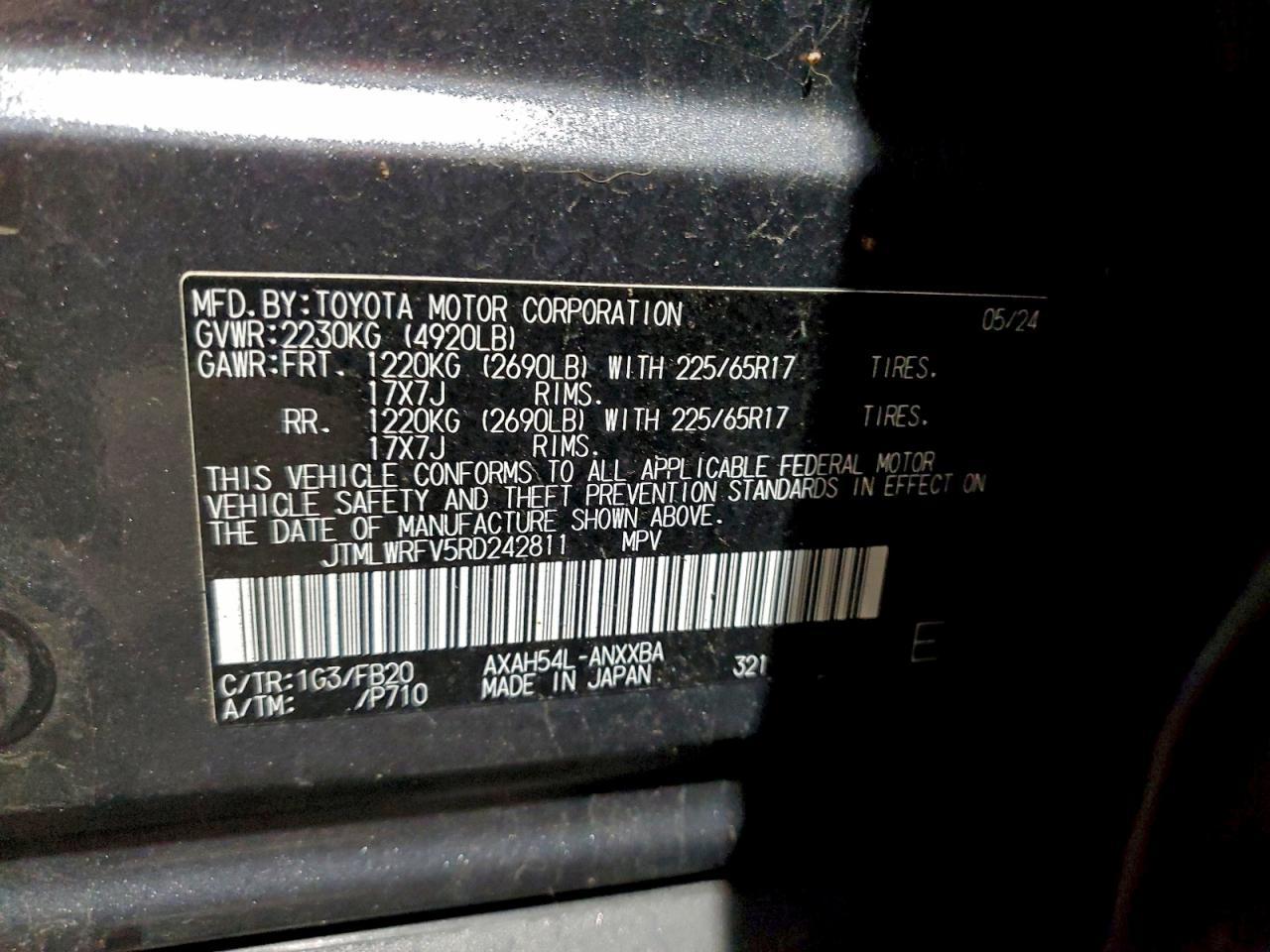 2024 TOYOTA RAV4
