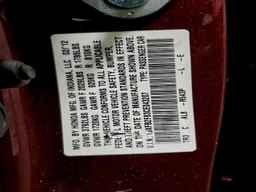 2012 HONDA CIVIC
