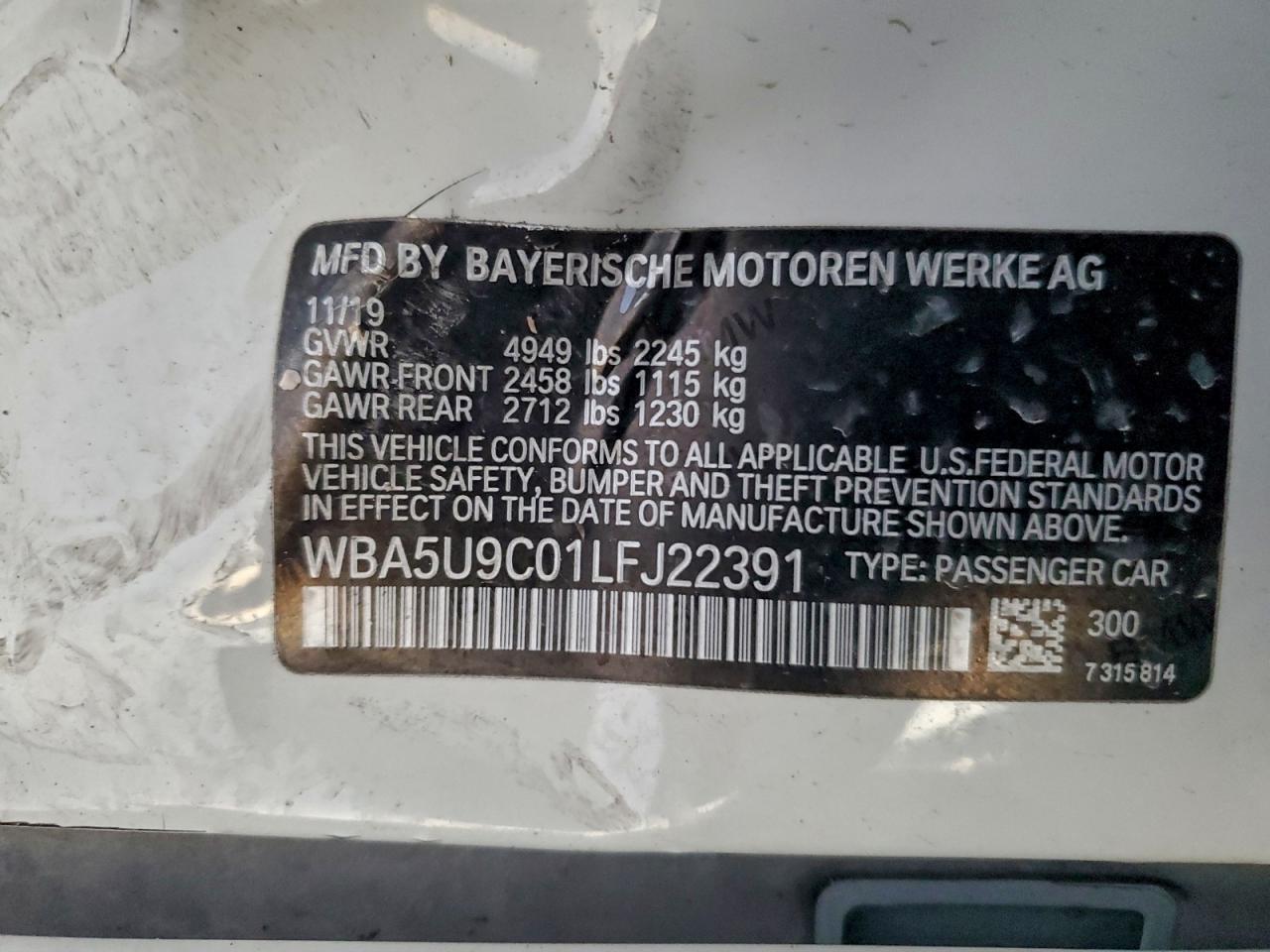 2020 BMW M340i