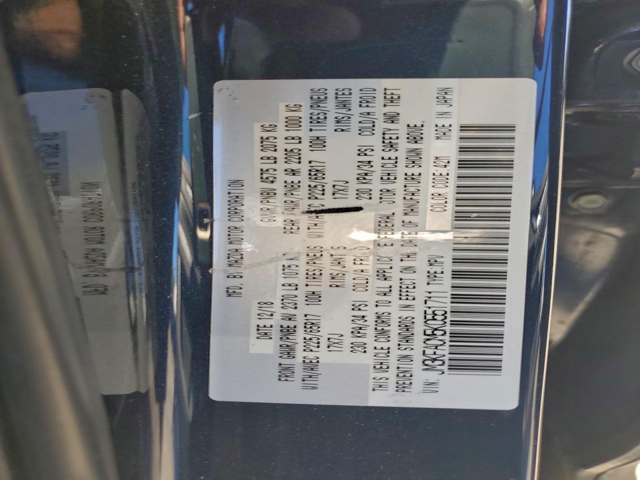2019 MAZDA CX-5