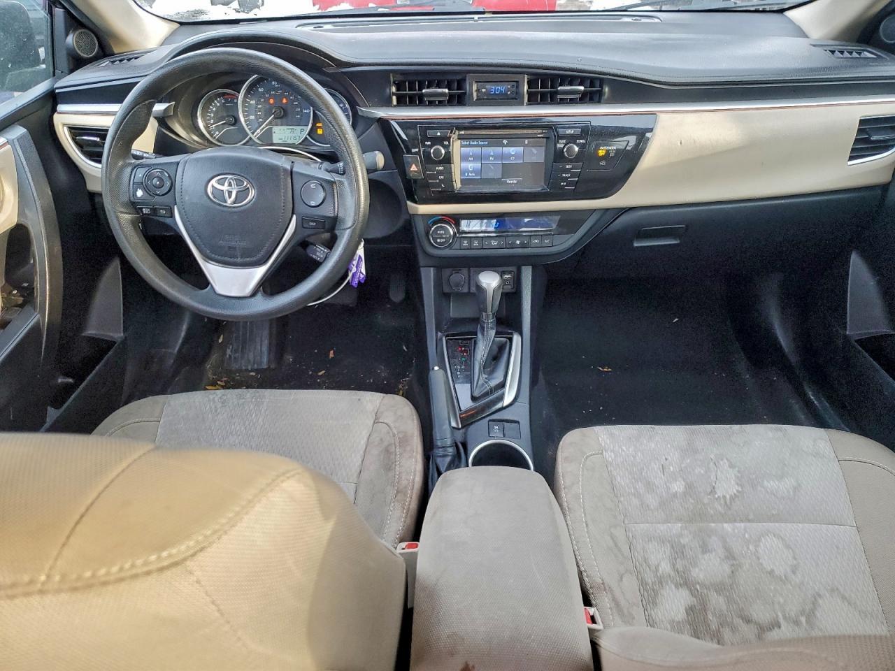 2016 TOYOTA COROLLA