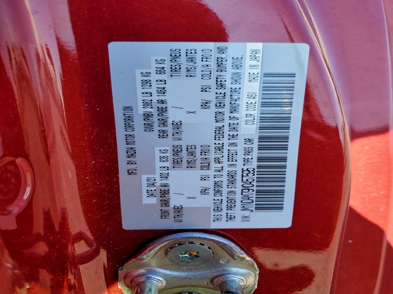 2021 MAZDA MX-5 Miata