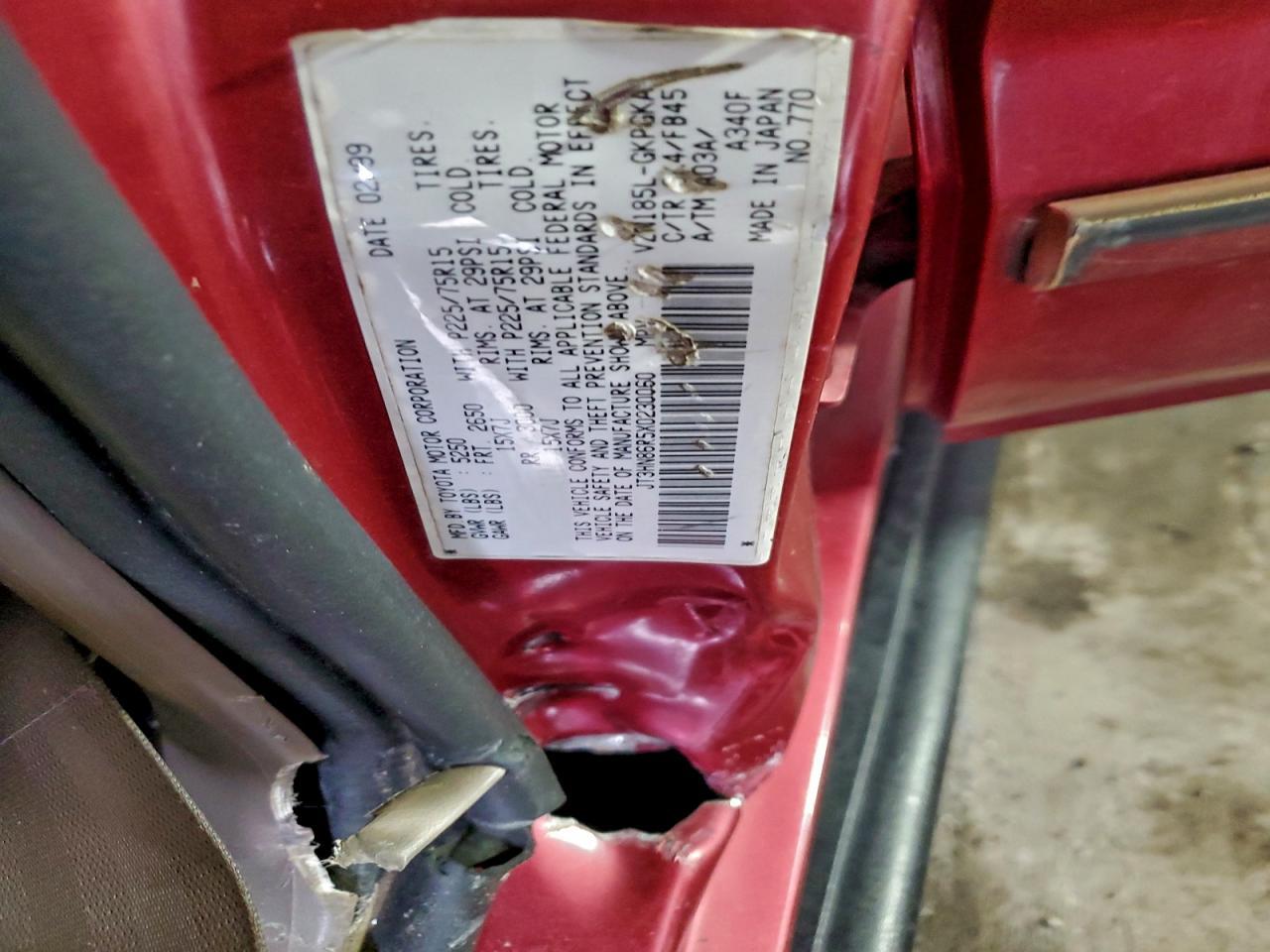 1999 TOYOTA 4Runner