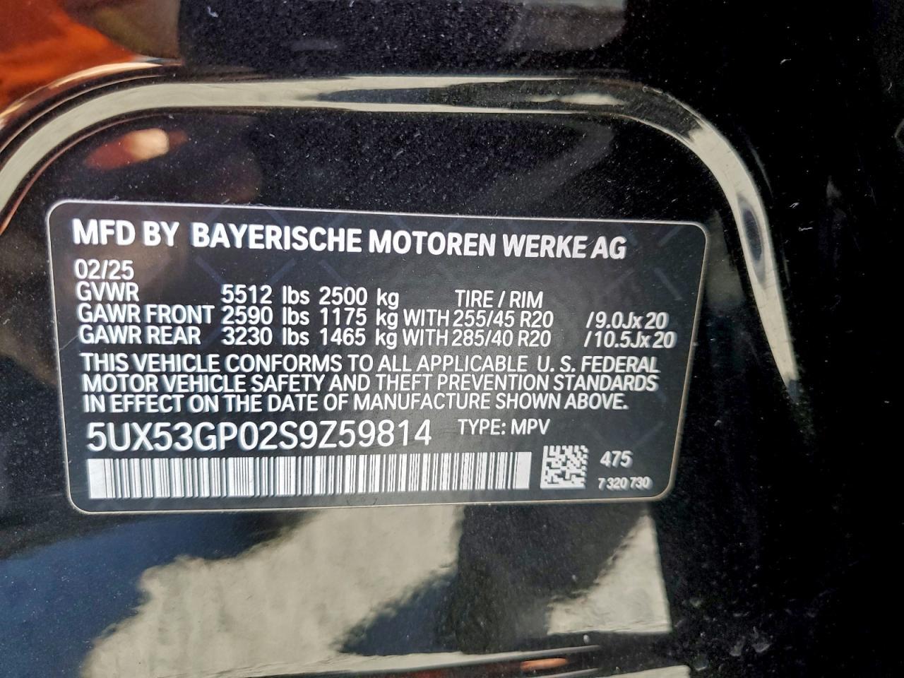 2025 BMW X3