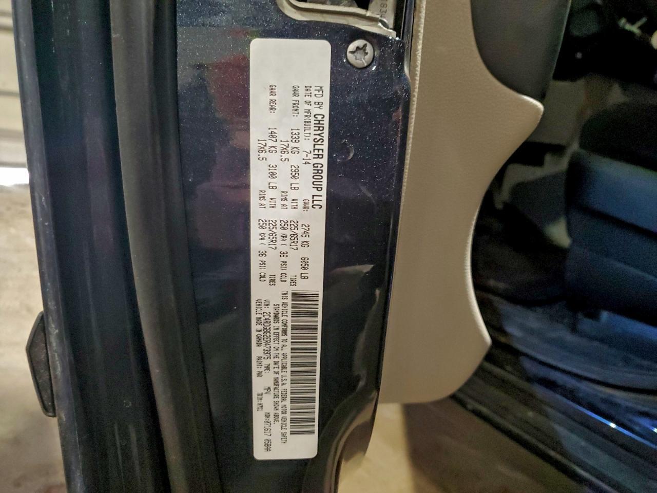 2014 DODGE GRAND CARAVAN