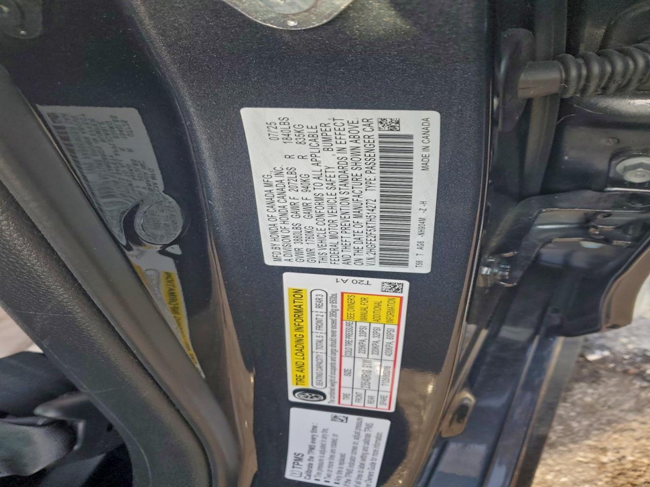 2026 HONDA CIVIC