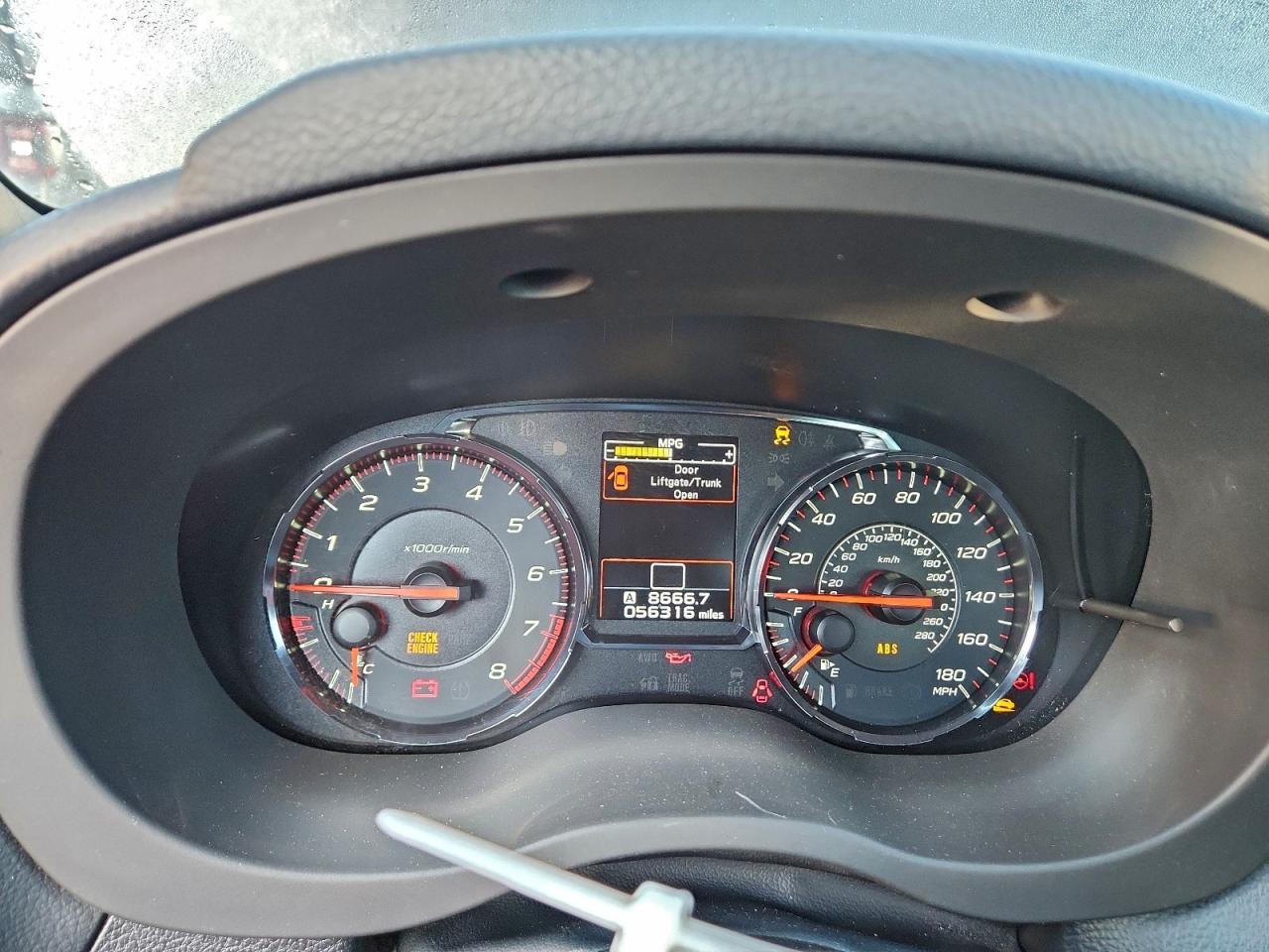 2018 SUBARU WRX