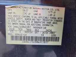 2008 NISSAN ALTIMA