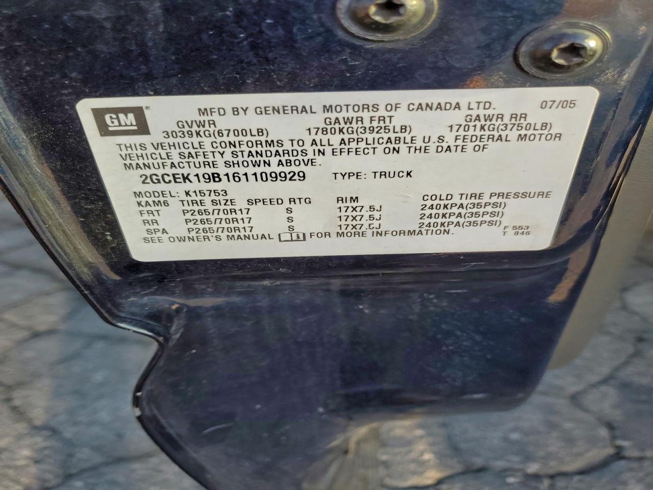 2006 CHEVROLET Silverado