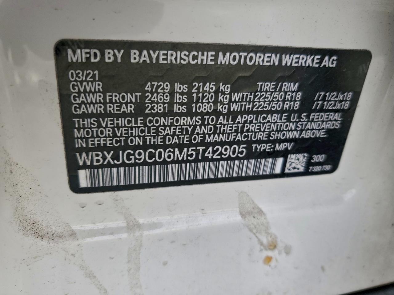 2021 BMW X1