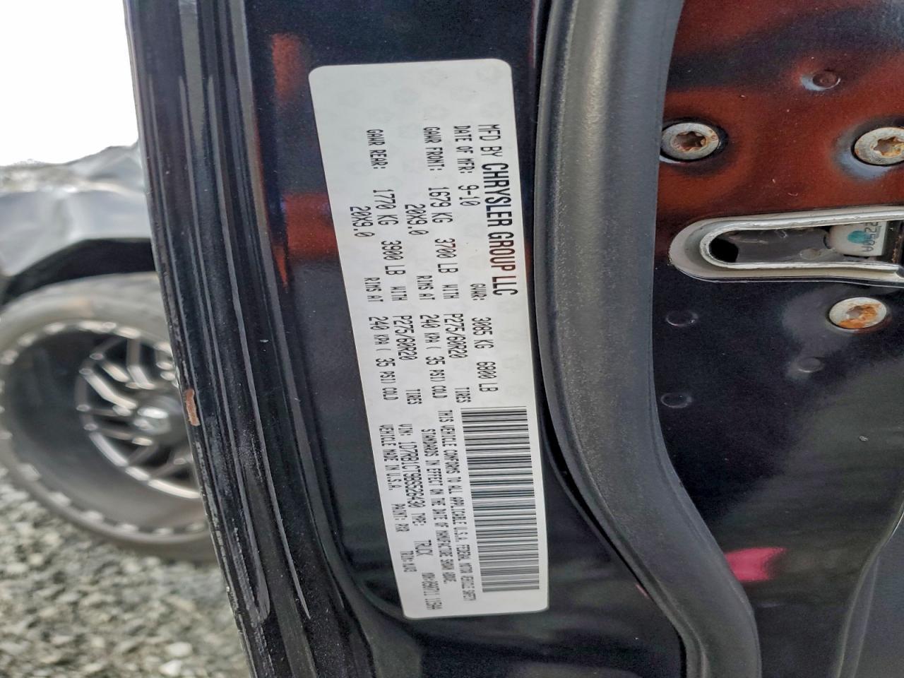2011 DODGE RAM 1500