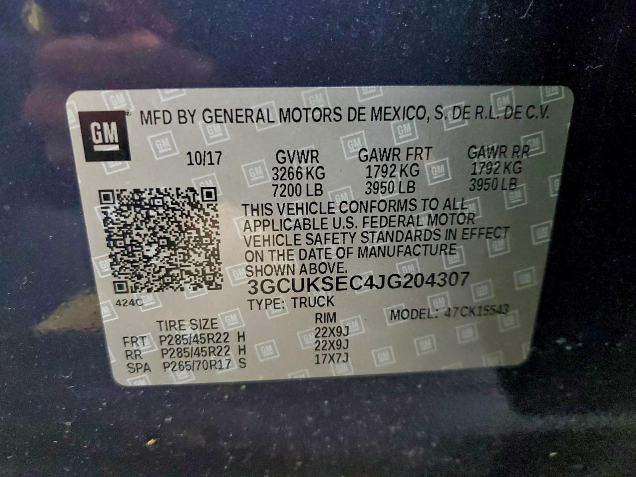 2018 CHEVROLET Silverado