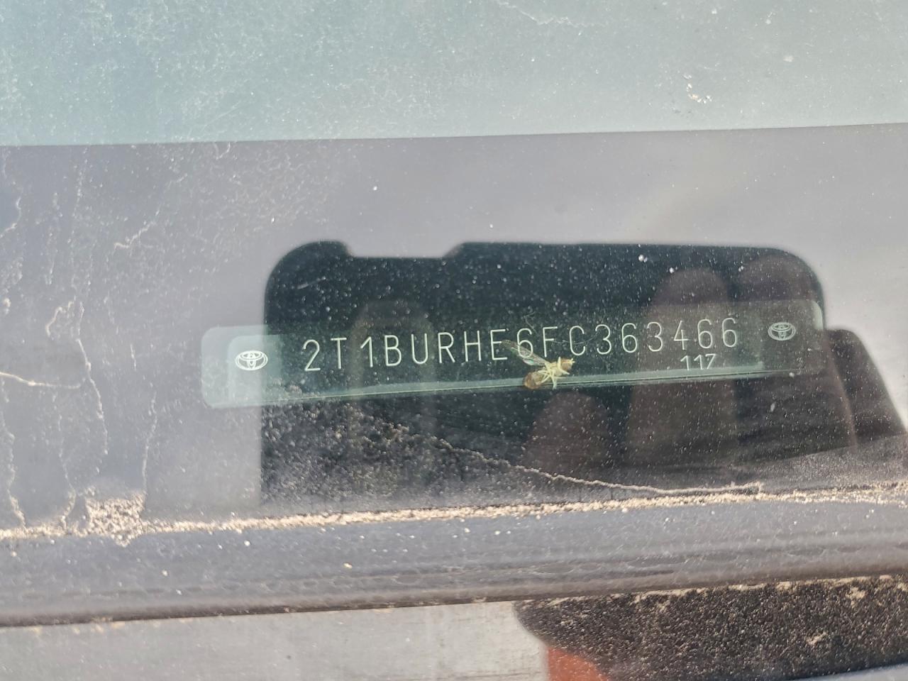 2015 TOYOTA COROLLA