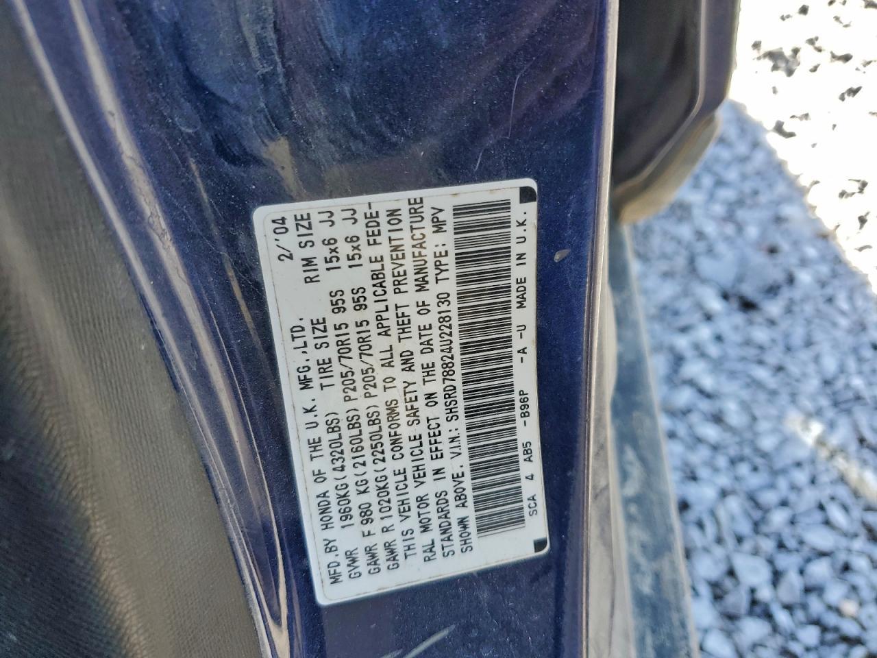 2004 HONDA CR-V