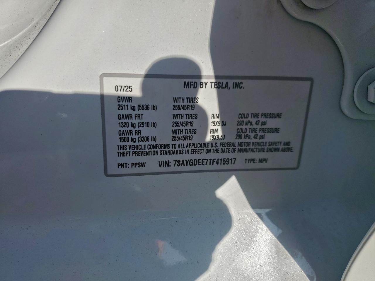 2026 TESLA MODEL Y
