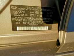 2013 HYUNDAI SONATA