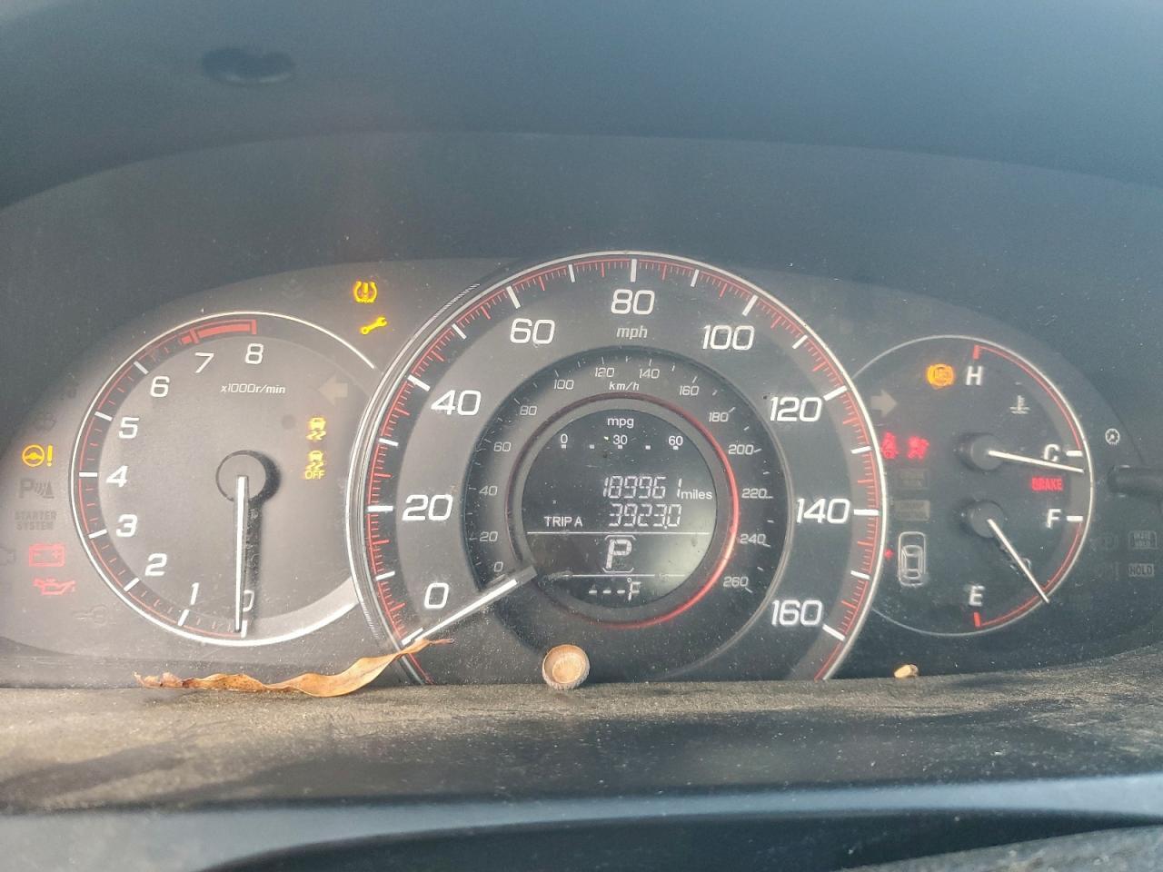 2013 HONDA ACCORD