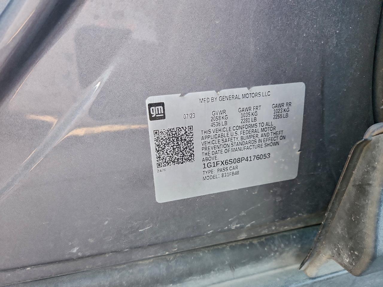 2023 CHEVROLET Bolt EV