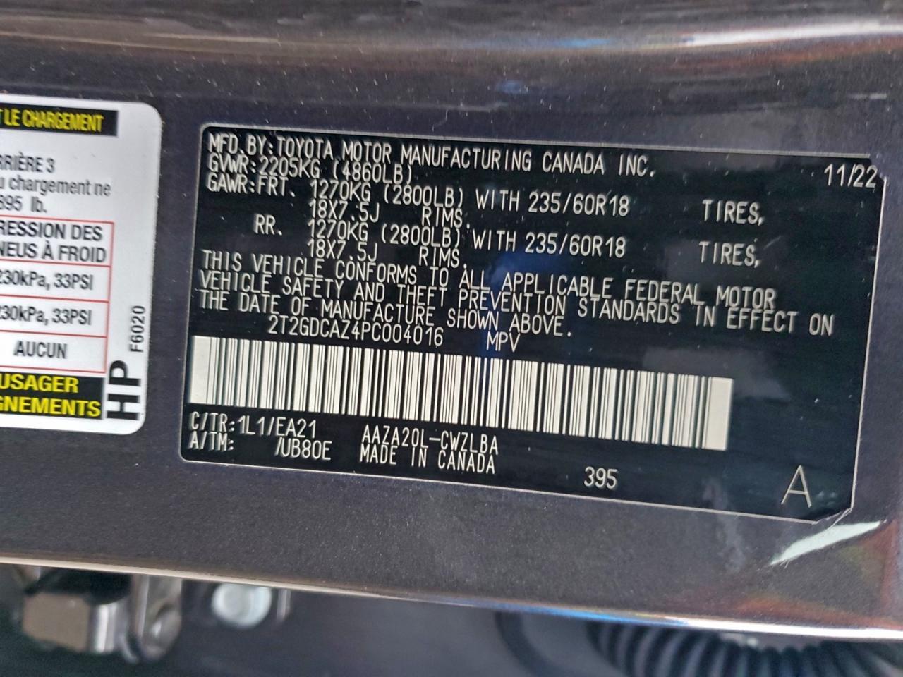 2023 LEXUS NX 250