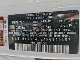 2022 KIA K5
