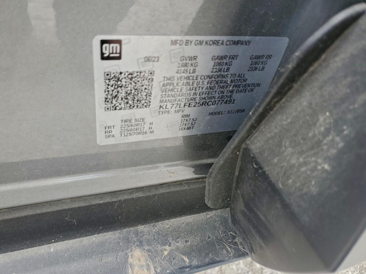 2024 CHEVROLET TRAX