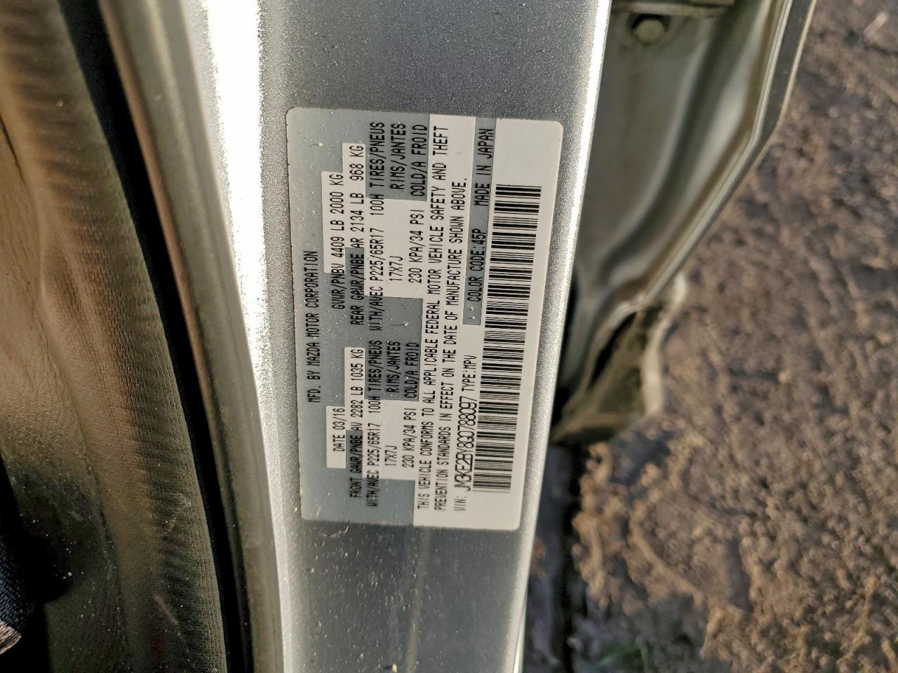 2016 MAZDA CX-5